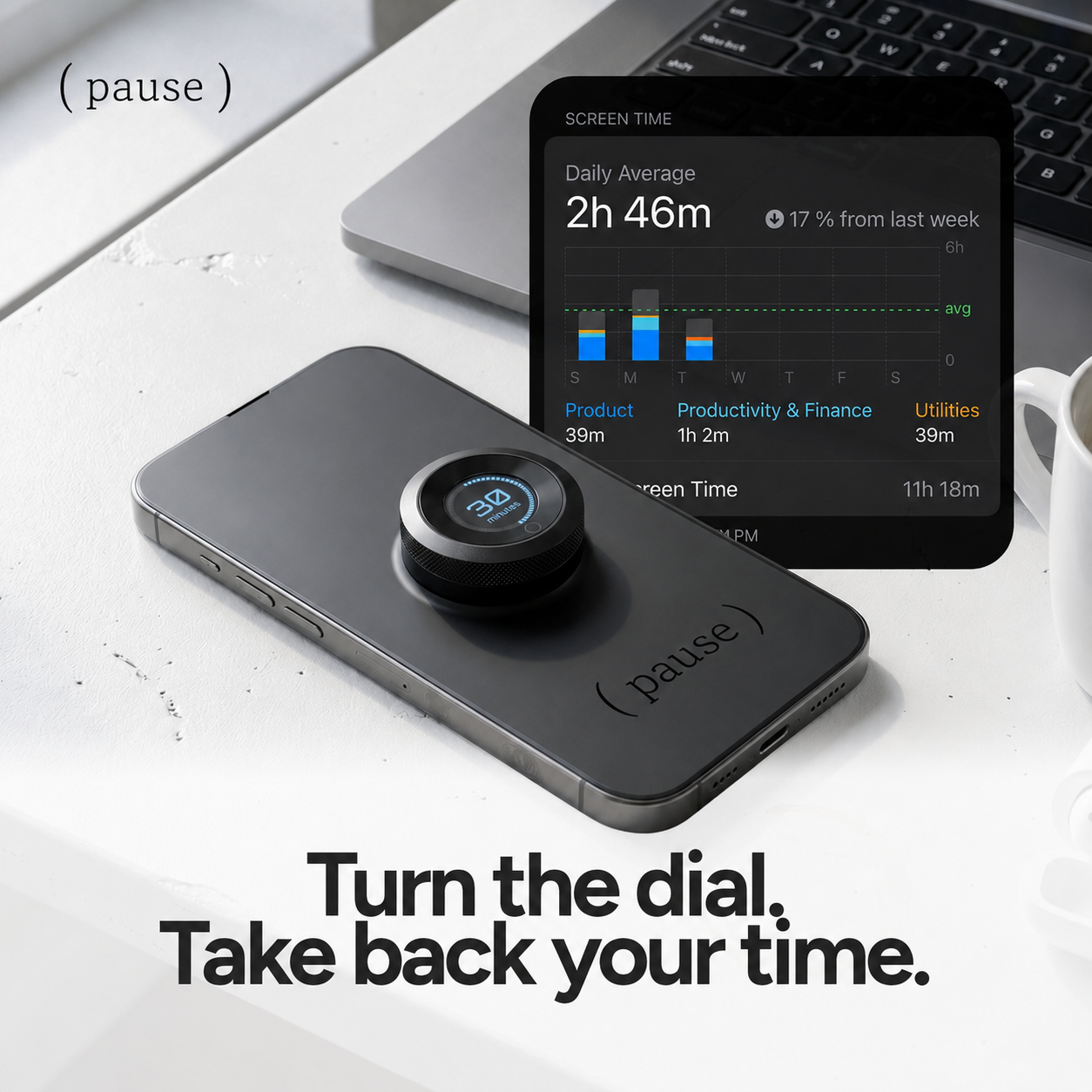 (pause)® Screen Timer RESERVATION