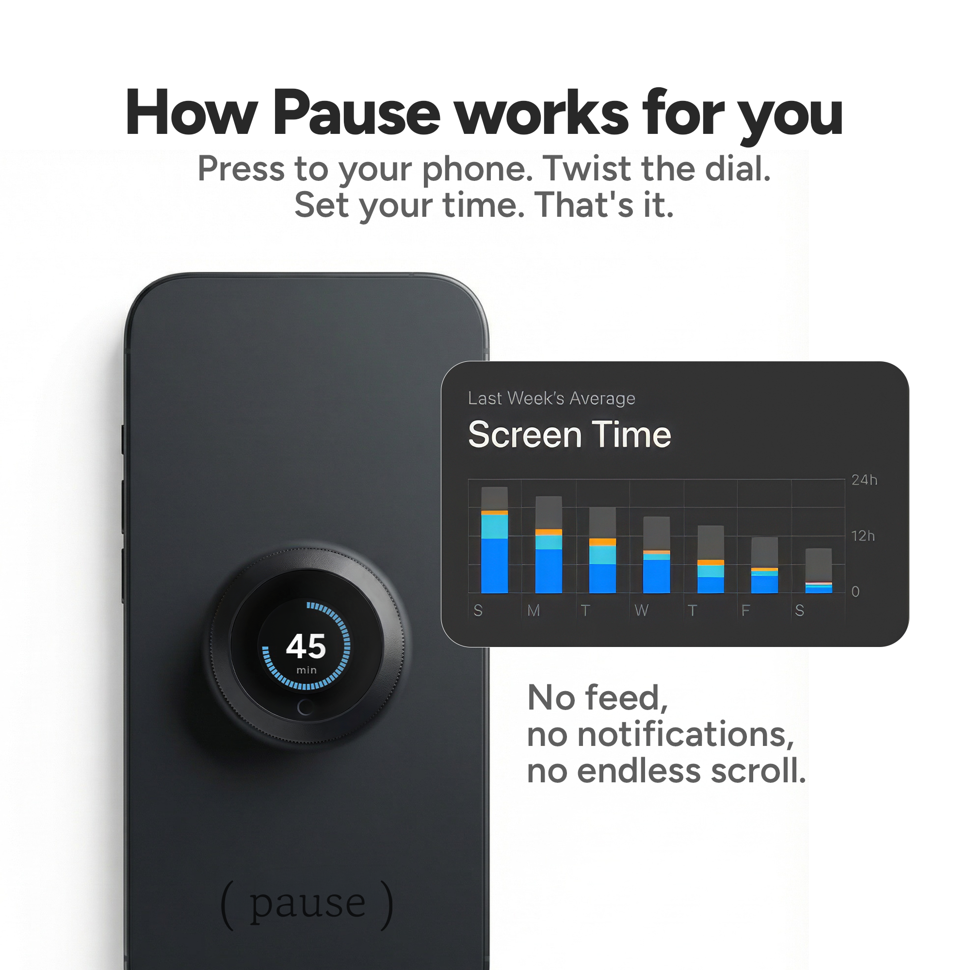 (pause)® Screen Timer