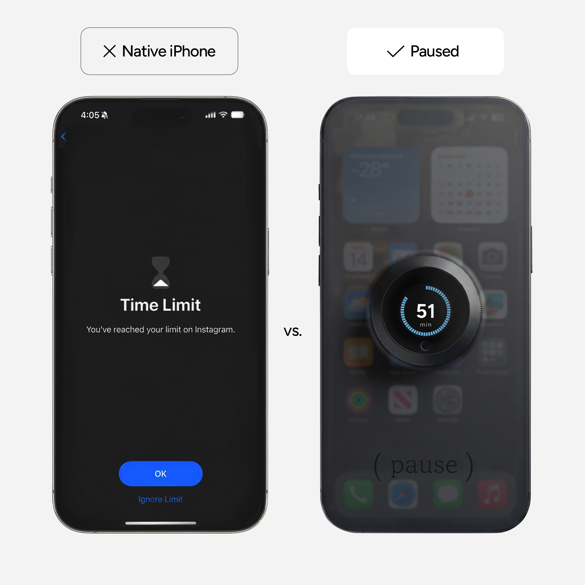 (pause)® Screen Timer
