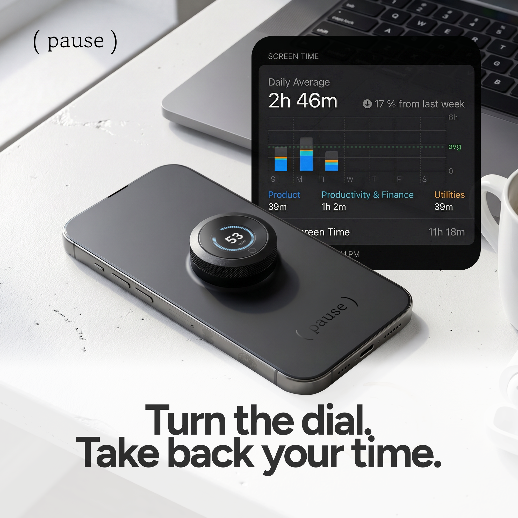 (pause)® Screen Timer